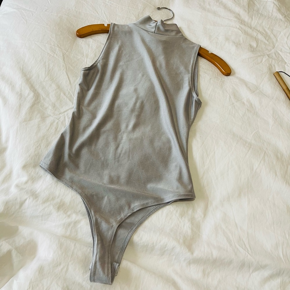 PLT Silver Bodysuit